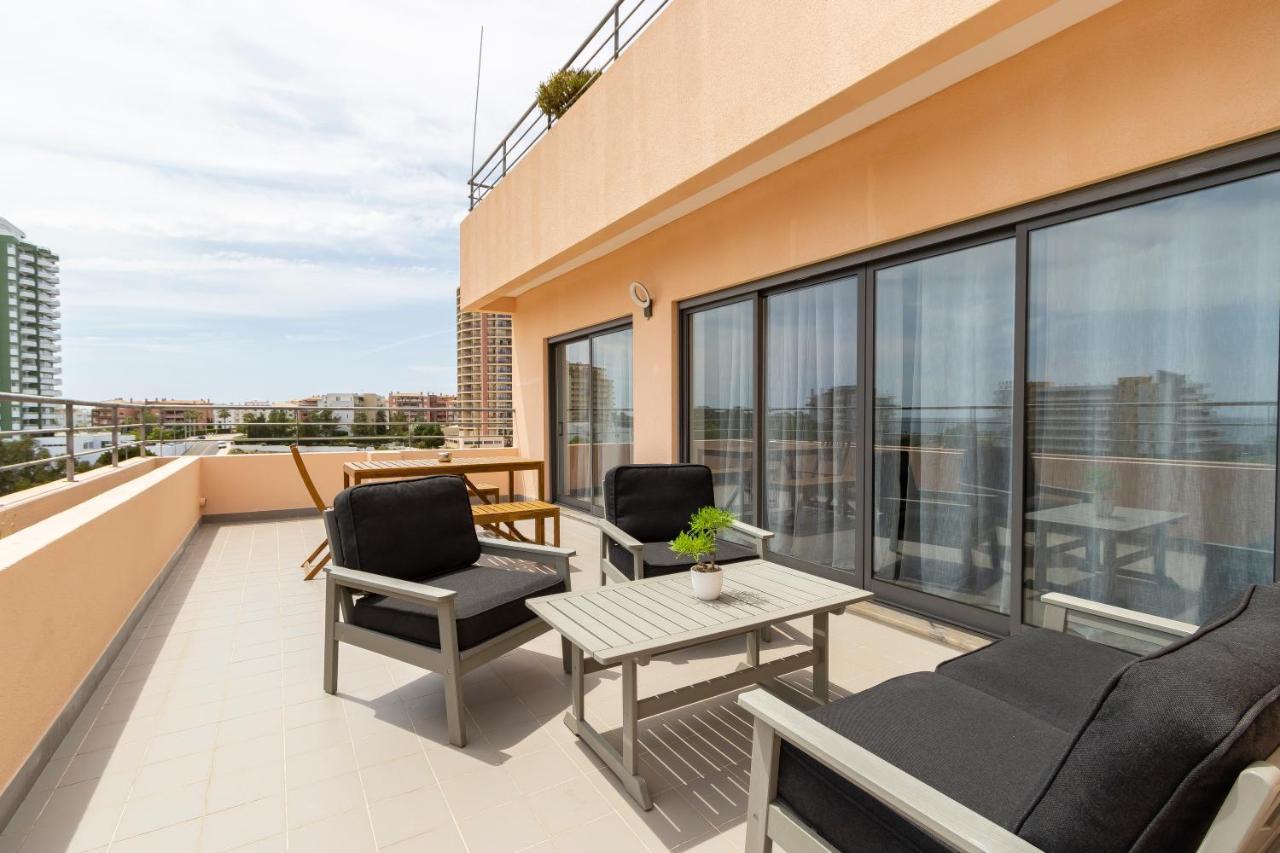Amazing Sea View Apartment Praia Da Rocha Portimão Eksteriør billede